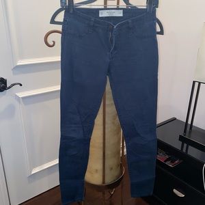 Abercrombie 00 navy soft chinos